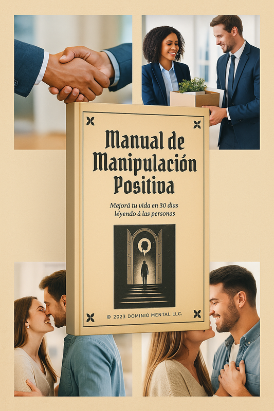Manual de Manipulacion Positiva + 4 Bonos: Mejorá tu vida en 30 días leyendo a las personas